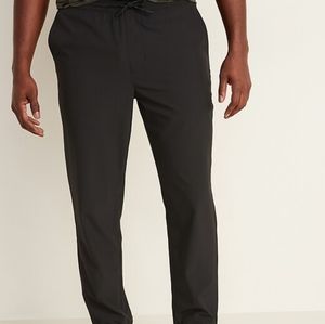 Old Navy Black StretchTech Go-Dry Performance Joggers Size Large